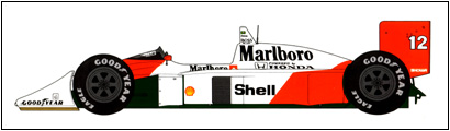 McLAREN MP4/4 HONDA